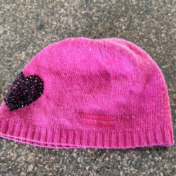 Moschino Cheap and Chic Baby Girls Pink Black Crystal Heart-Valentine’s Day!🩷 - Picture 3 of 8